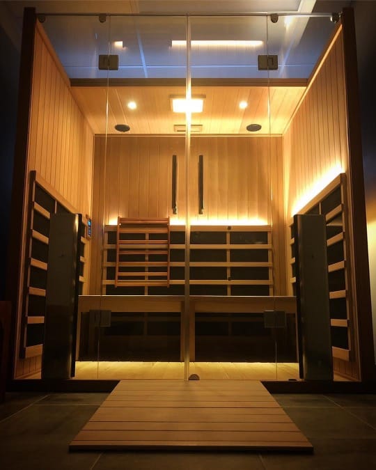 infrared sauna at repose